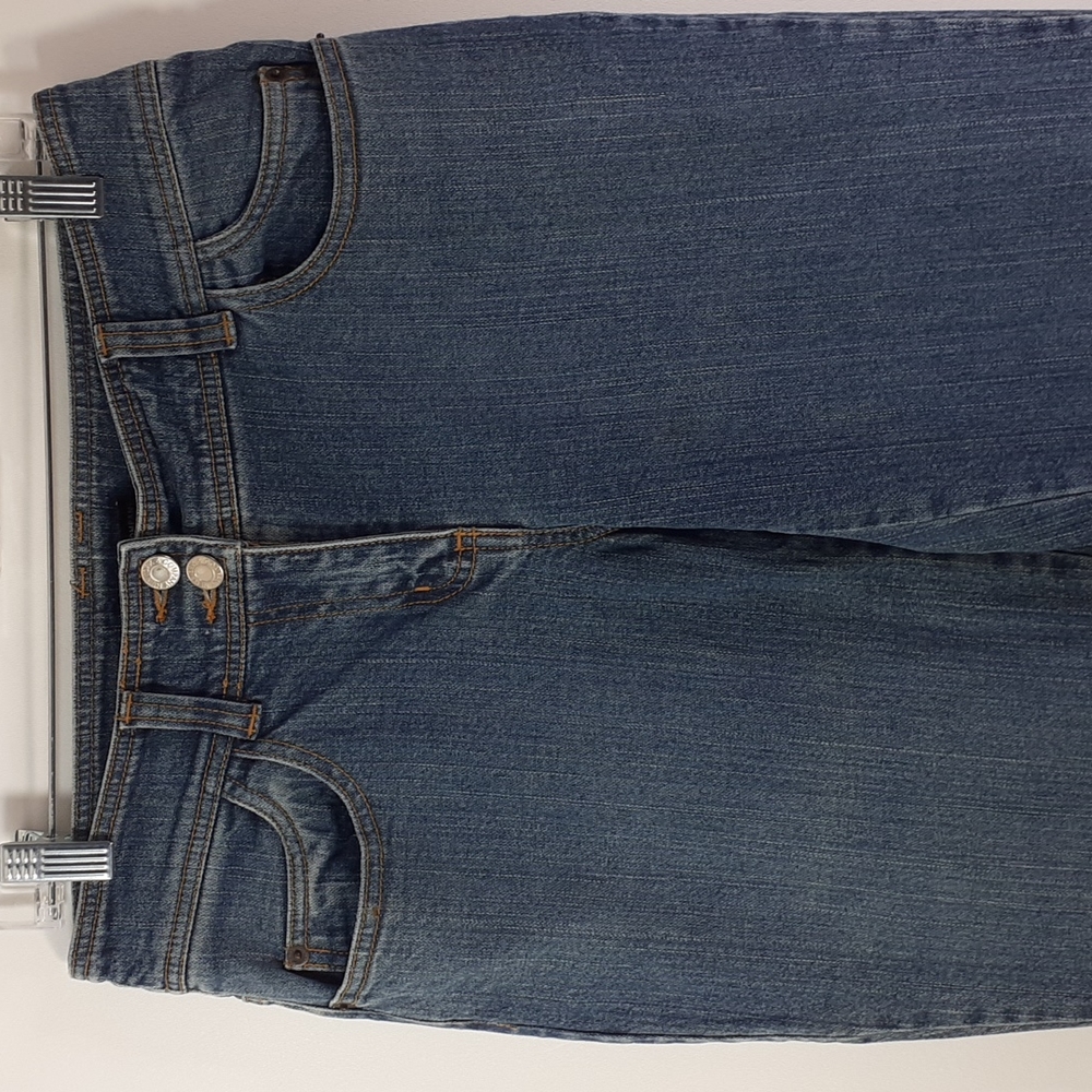 New York Co. Blue Jeans Women's Size 6 Cuffed Jean Capris - Picture 7 of 16